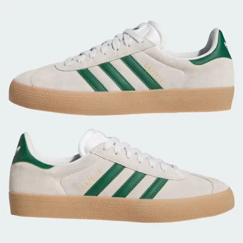 adidas Originals Gazelle ADV Crystal White Gum (Men's) 8.5 US 8 UK 42 EUR JP5858